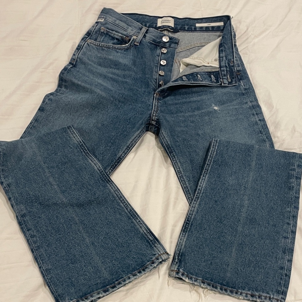 Citizens Of Humanity Dark Blue Relaxed Jeans
